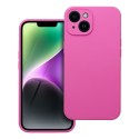 Etui Silicone 2mm do iPhone 14 Pink
