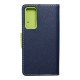 Etui Fancy Book do Xiaomi 12 / 12x Dark Blue / Lime