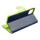 Etui Fancy Book do Xiaomi 12 / 12x Dark Blue / Lime