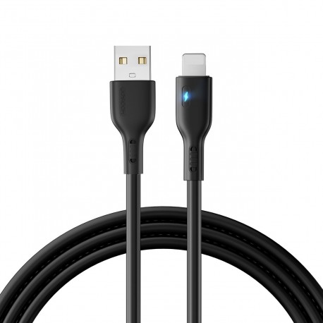 Kabel USB Lightning Joyroom Nylon 2,4A 2m S-UL012A13 Black