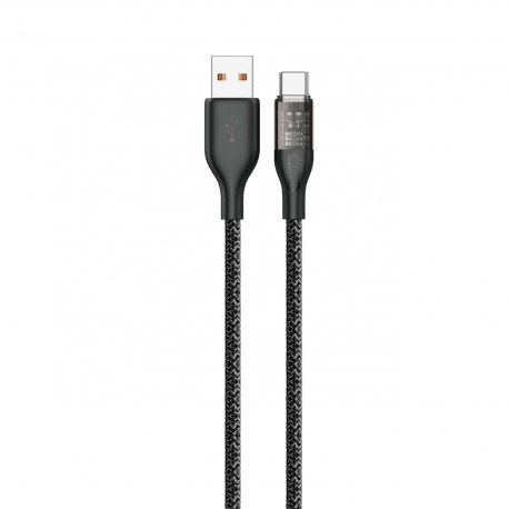 Kabel USB Typ C Dudao L22T 120W 1m Grey