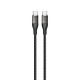 Kabel USB Typ C - USB Typ C Dudao L22C 120W 1m Grey