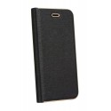 Etui Luna Book do Samsung Galaxy S24 FE Black/Gold