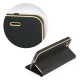 Etui Luna Book do Samsung Galaxy S24 FE Black/Gold