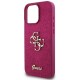 Etui Guess do iPhone 16 Pro Hadrcase Glitter Script Big Purple