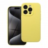 Etui Silicone 2mmdo iPhone 16 Lemon Yellow