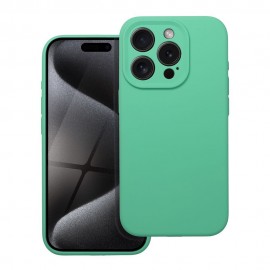 Etui Silicone 2mm do iPhone 16 Pro Mint