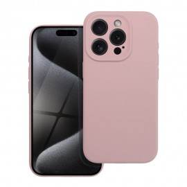 Etui Silicone 2mm do iPhone 16 Pro Sand Pink