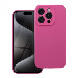 Etui Silicone 2mm do iPhone 16 Pro Pink
