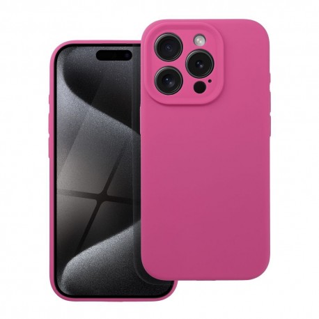 Etui Silicone 2mm do iPhone 16 Pro Pink