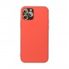 Etui Silicone Soft do iPhone 16 Plus Peach Pink