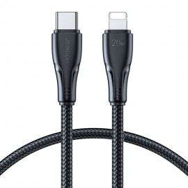 Kabel USB Typ C - Lightning Joyroom Surpass Series 20W 0,25m Black