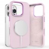 Etui Tech-Protect do iPhone 16 Pro MagSafe Silicone Pure Pink Pearl