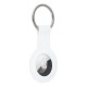 Etui do Apple AirTag Brelok Silikonowy White