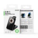 Ładowarka indukcyjna 3w1 MagSafe 15W DUZZONA W17 Black