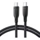 Kabel USB Typ C - USB Typ C Joyroom 60W SA34-CC3 1m Black