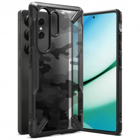 Etui Rearth Ringke do Samsung Galaxy S25 Ultra Fusion-X Camo Moro Black