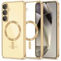 Etui Tech-Protect do Samsung Galaxy S25 Plus MagSafe Magflex Shiny Gold