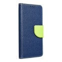 Etui Fancy Book do Samsung Galaxy S24 FE Dark Blue / Lime