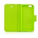 Etui Fancy Book do Samsung Galaxy S24 FE Dark Blue / Lime