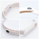 Pasek do Xiaomi Mi Band 5 / 6 / 7 Silikon Kremowy