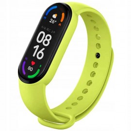 Pasek do Xiaomi Mi Band 5 / 6 / 7 Silikon Green