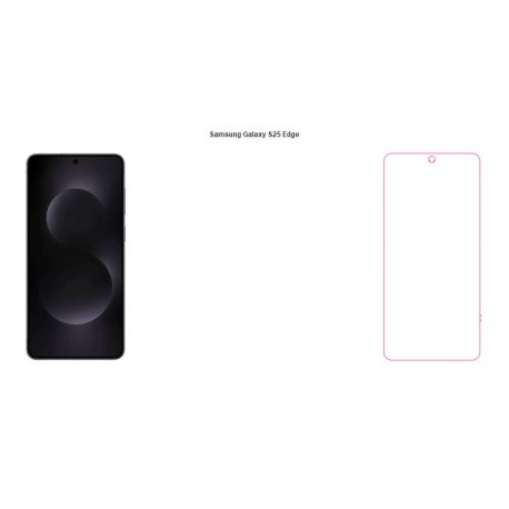 Folia Ochronna ZAGG Ultra Clear+ do Samsung Galaxy S25 Edge