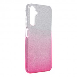 Etui Shining do Samsung Galaxy S25 Edge Clear/Pink