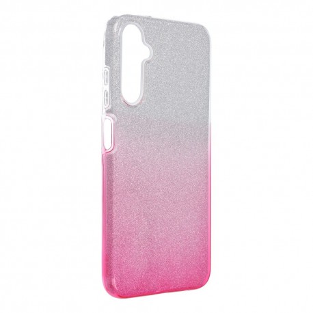 Etui Shining do Samsung Galaxy S25 Edge Clear/Pink