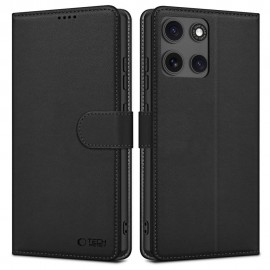 Etui Tech-Protect Book do Motorola Moto G15 / G15 Power Wallet Black