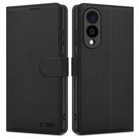 Etui Tech-Protect Book do Samsung Galaxy S25 Edge Wallet Black