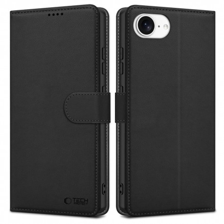 Etui Tech-Protect Book do iPhone 16e Wallet Black