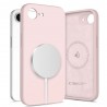 Etui Tech-Protect do iPhone 16e Magsafe Liquid Silicone Pink Pearl