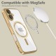 Etui Tech-Protect do iPhone 16e Magsafe MagFlex Shiny Gold