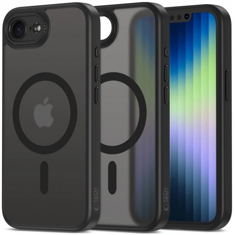 Etui Tech-Protect do iPhone 16e Magsafe Magcam Matte Black
