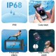 Uniwersalny wodoodporny pokrowiec etui USAMS FSD1203 6,7" IP68 Clear