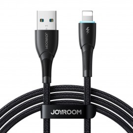 Kabel USB Lightning Joyroom Starry Series SA32 3A 1m Black