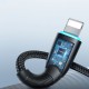 Kabel USB Lightning Joyroom Starry Series SA32 3A 1m Black