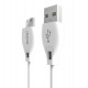 Kabel Micro USB Dudao L4M2.4A 1m White