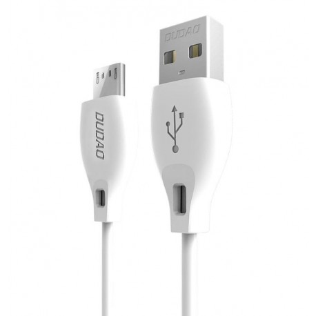 Kabel Micro USB Dudao L4M2.4A 1m White