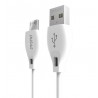 Kabel Micro USB Dudao L4M2.4A 1m White