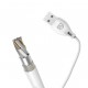 Kabel Micro USB Dudao L4M2.4A 1m White