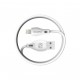 Kabel Micro USB Dudao L4M2.4A 1m White