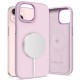 Etui Tech-Protect do iPhone 15 Magsafe Silicone Pure Pink Pearl