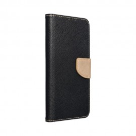 Etui Fancy Book do Samsung Galaxy S24 Black / Gold