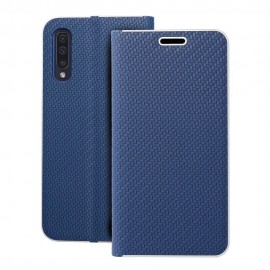 Etui Luna Book do Samsung Galaxy A50 A505 Carbon Blue