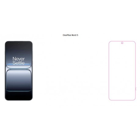 Folia Ochronna ZAGG Ultra Clear+ do OnePlus Nord 5 Case Friendly