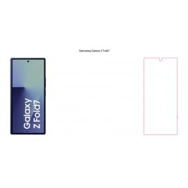 Folia Ochronna ZAGG Ultra Clear+ do Samsung Galaxy Z Fold7 Front