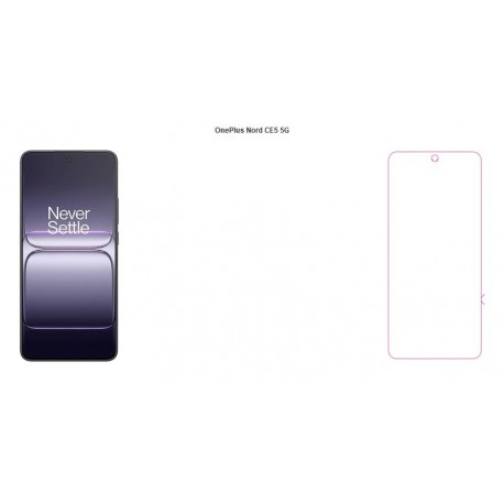 Folia Ochronna ZAGG Ultra Clear+ do OnePlus Nord CE5 5G Case Friendly