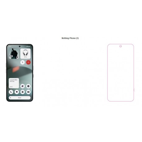 Folia Ochronna ZAGG Clear Protect do Nothing Phone (3)